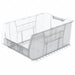 Super Size Bin Clear Plastic 11 in