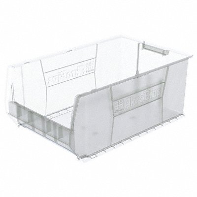 Super Size Bin Clear Plastic 12 in