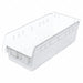 Shelf Bin Clear Plastic 6 in