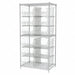 Bin Shlvng 24inx74inx36in Clear