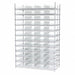 Bin Shlvng 24inx74inx48in Clear