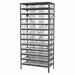 Bin Shlvng 18inx79inx36in Clear