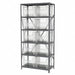 Bin Shlvng 18inx79inx36in Clear