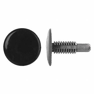 Nylon Retainers Black 1 3/32 L PK50