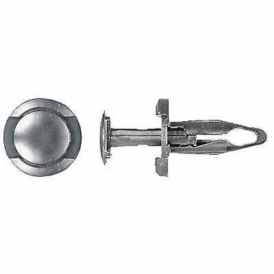 Nylon Retainers Black Dome 3/4 L PK25