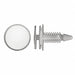 Nylon Retainers White Dome 24mm L PK50