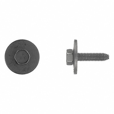 Bolt M6 Hex 25mm L PK50
