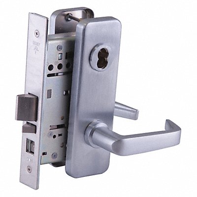 Lever Lockset Mechanical Entrance Grd. 1