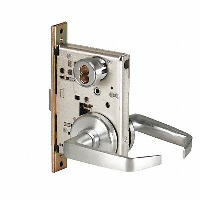 Lever Lockset Mechanical Entrance Grd. 1