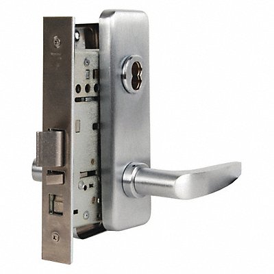 Lever Lockset Mechanical Entrance Grd. 1