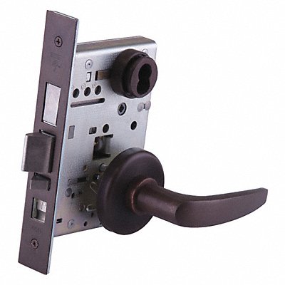 Lever Lockset Mechanical Entrance Grd. 1