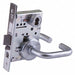 Lever Lockset Mechanical Entrance Grd. 1