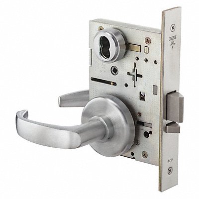 Lever Lockset Mechanical Entrance Grd. 1