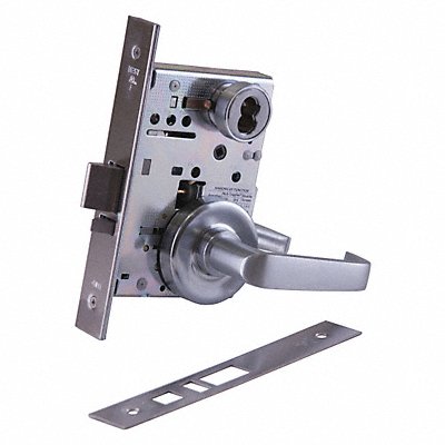 Lever Lockset Mechanical Grd. 1 40H Rose