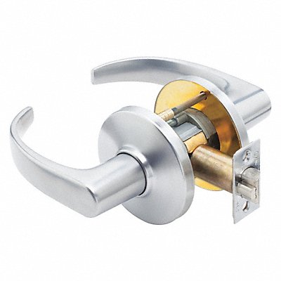 Door Lever Lockset 2-3/4 Strike Dim