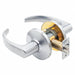 Door Lever Lockset 2-3/4 Strike Dim