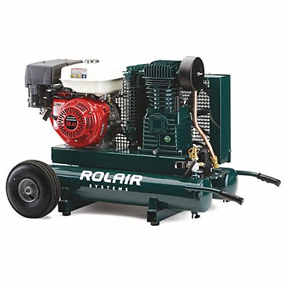 Portable Gas Air Compressor 2 Stage 9 hp