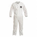 H3322 Collared Coveralls 5XL White SMS PK25