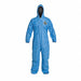 H3337 Hooded Coveralls 4XL Blue SMS PK25