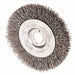 Crimped Wire Wheel Brush Arbor 4 In.