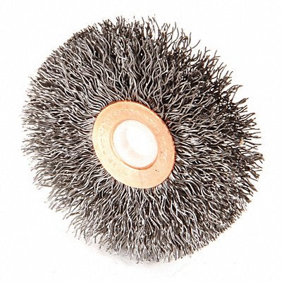 Crimped Wire Wheel Brush Arbor 2-1/2 In.