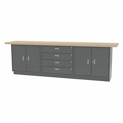 Cabinet Bench Butcher Block 120 W 24 D