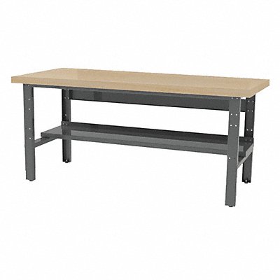 Workbench Butcher Block 72 W 30 D