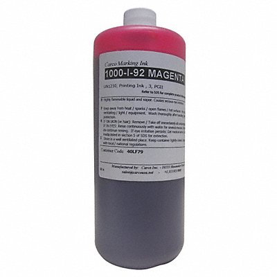 Marking Ink Dye Magenta 30 to 60 sec