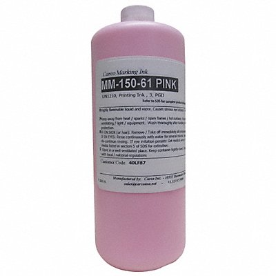 Marking Ink Pigment Pink 30 to 60 sec