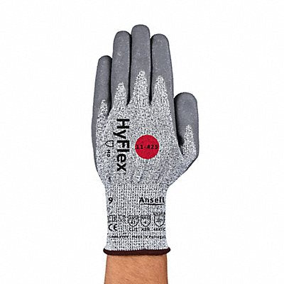 Cut Resistant Gloves Gray/White PR