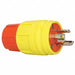 WT LckPlg 15 A Yellow Elastmr 3Blds