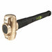 Sledge Hammer 30 in L Brass 8 lb.