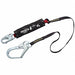 Hot Work Shock-Absorbing Lanyard Black