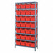 G7420 Bin Shlvng 12inx75inx36in Red