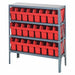 G7415 Bin Shlvng 12inx39inx36in Red