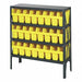 G7415 Bin Shlvng 12inx39inx36in Yellow