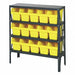 G7416 Bin Shlvng 12inx39inx36in Yellow