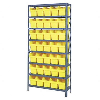 G7427 Bin Shlvng 18inx75inx36in Yellow