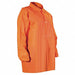 Lab Coat Orange Snaps L PK30