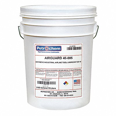 Air Tool Lubricant Synthetic Base 5 gal.