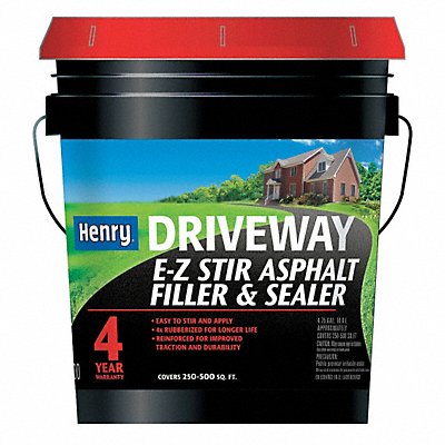 Asphalt Sealer Pail Black/Brown 5 gal