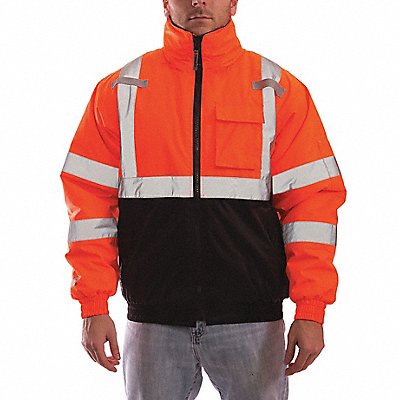 H1998 Hi-Vis Bomber Jacket Class 3 Org 5X