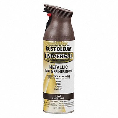 Spray Paint Chestnut Flat 11 oz.