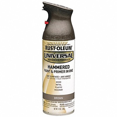 K7481 Spray Paint Brown Hammered 12 oz.