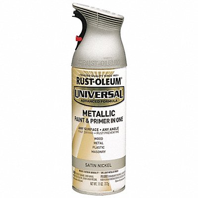 Spray Paint Satin Nickle Gloss 11 oz.