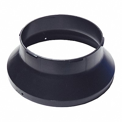 Duct Ring 12 in ABS Black