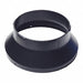 Duct Ring 12 in ABS Black