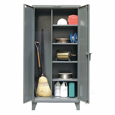 Strg Cab 78 x48 x24 DrkGry 3Shlv