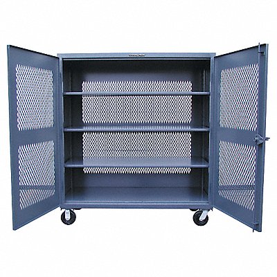 Strg Cab 67 x60 x24 DrkGry 3Shlv