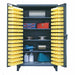 Bin Cabinet 78 x36 x24 Dark Gray 0Bns